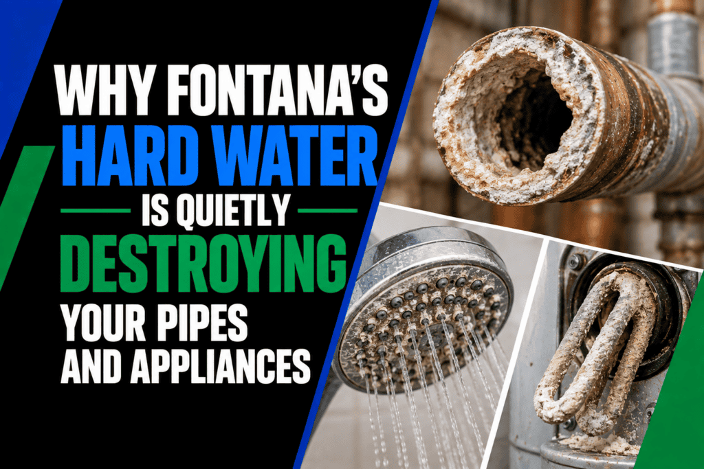 Why Fontana's Hard Water Is Quietly Destroying Your Pipes and Appliances